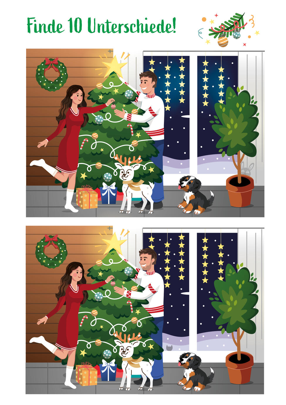 Weihnachtsbaum, Welpe